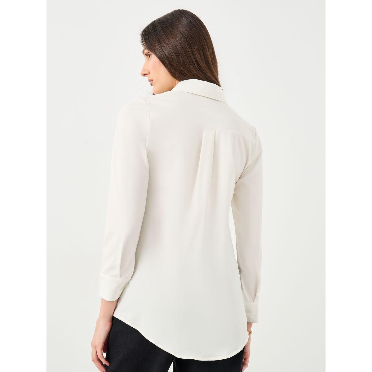 بلوزة سادة مُطرّزة بزهور مع أكمام طويلة-women-clothing-shirtsandblouses-shirts-image-4