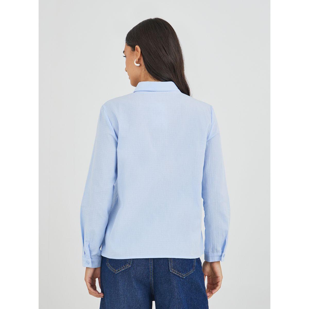 بلوزة مُطرّزة وياقة سبريد مع أكمام طويلة-women-clothing-shirtsandblouses-shirts-image-5