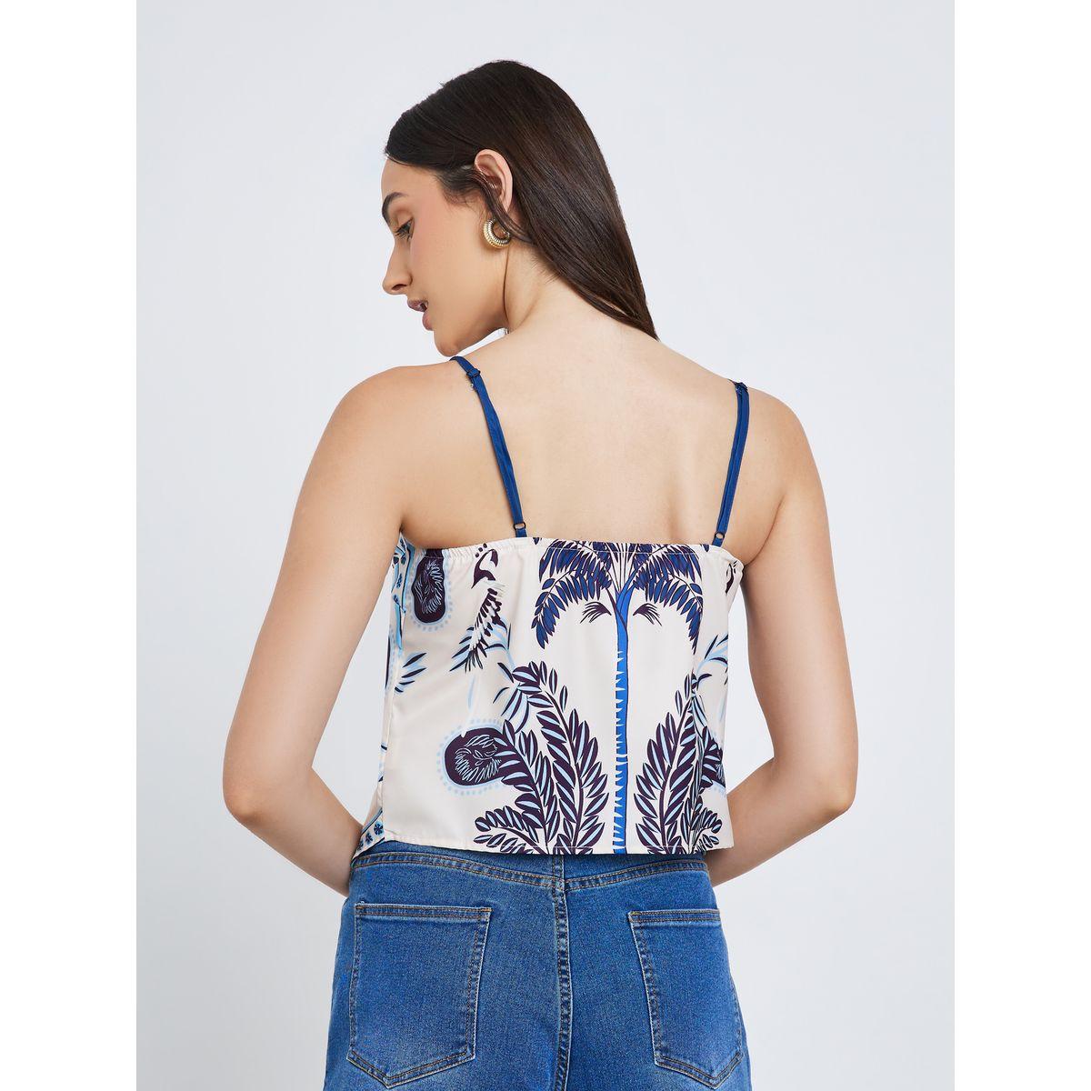 بلوزة بطبعة تروبيكال بحمالات-women-clothing-tshirts-image-5