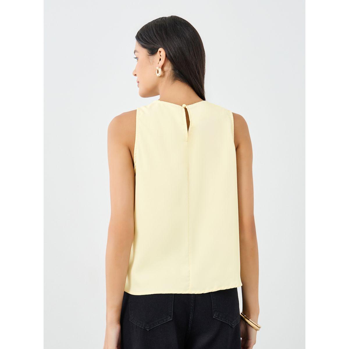 بلوزة بلا أكمام مزينة بإبزيم-women-clothing-shirtsandblouses-blouses-image-5