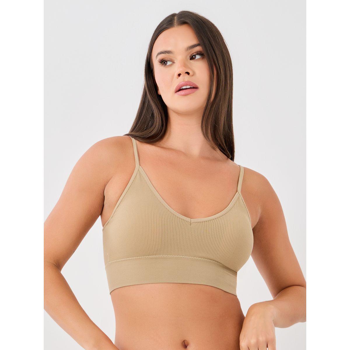 Styli Pack of 2 - Padded Seamless Ribbed Crop Top-women-clothing-lingerie-bras-image-5