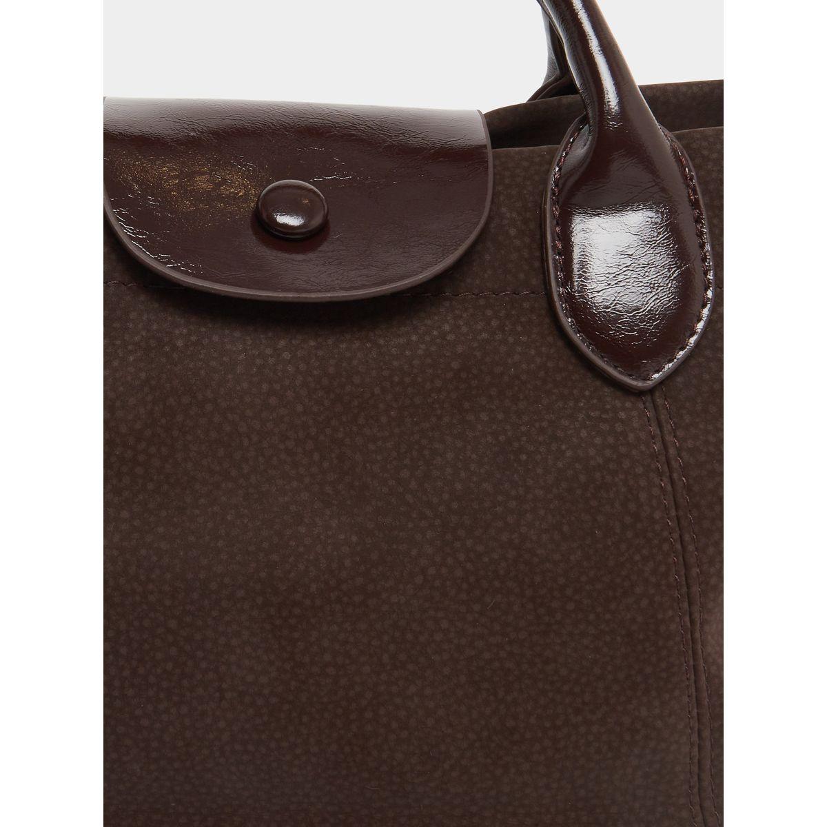 Styli Solid Tote Bag with Contrast Dual Handle-women-bagsandwallets-handbags-image-3