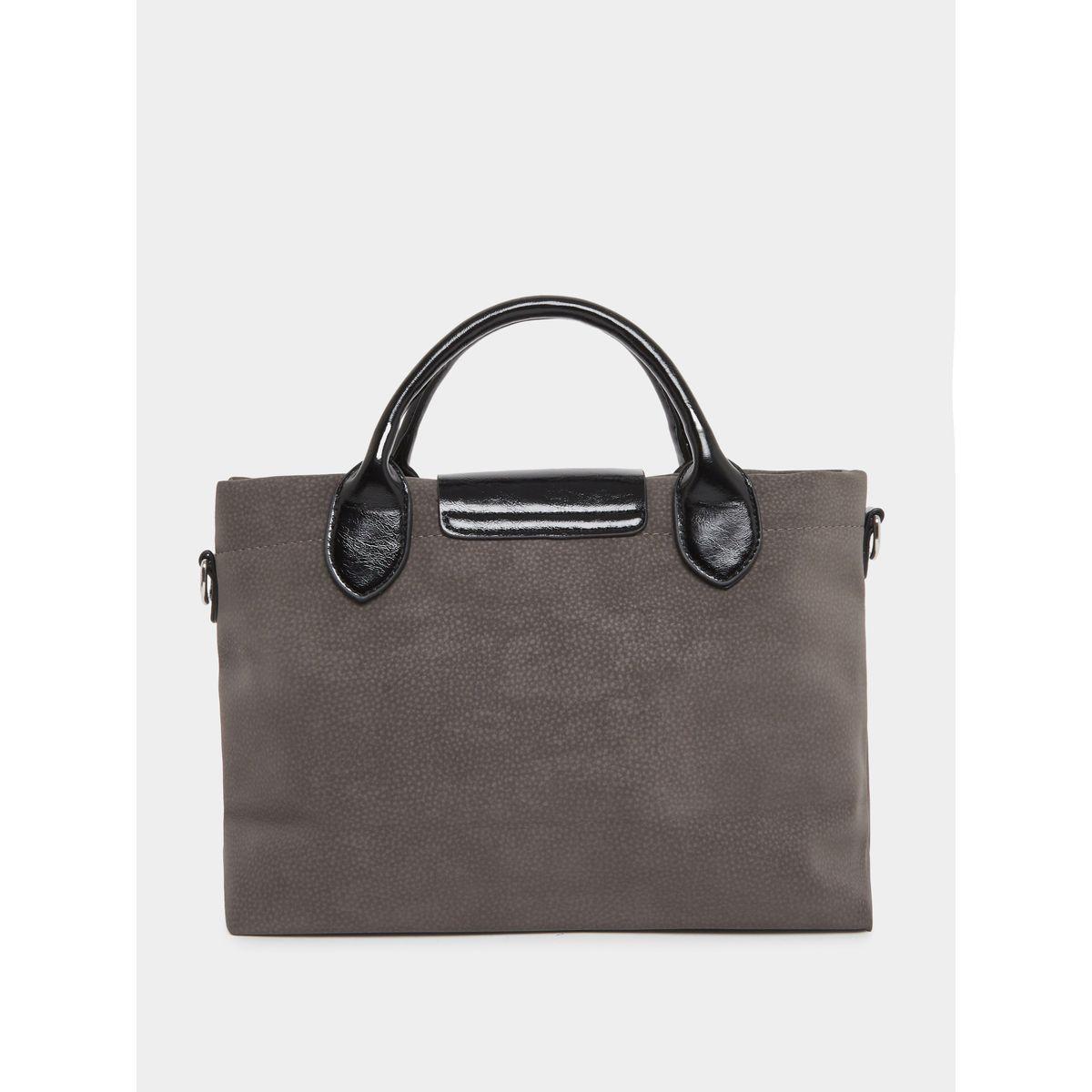 شنطة توتي سادة بمقبض يد مزدوج-women-bagsandwallets-handbags-image-2