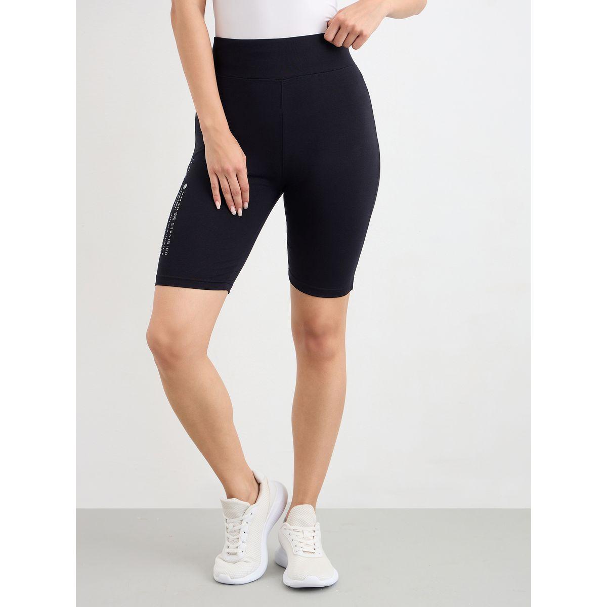 شورت بتفاصيل طبعة كتابة-women-clothing-shorts-image-2
