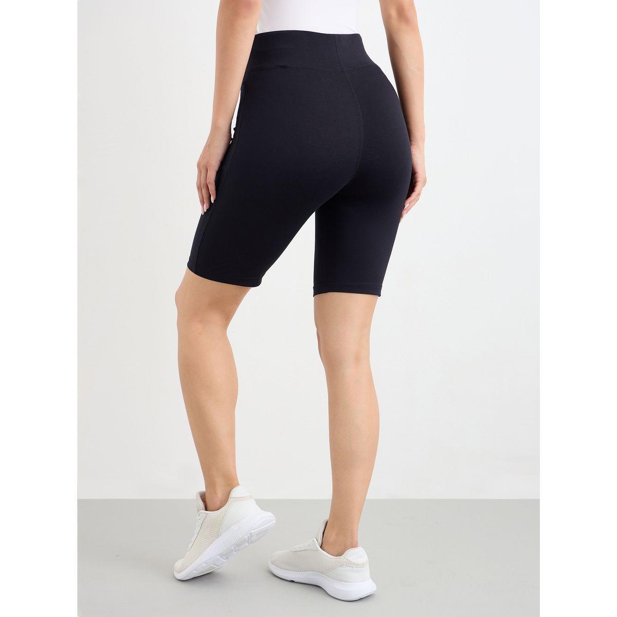 شورت بتفاصيل طبعة كتابة-women-clothing-shorts-image-4