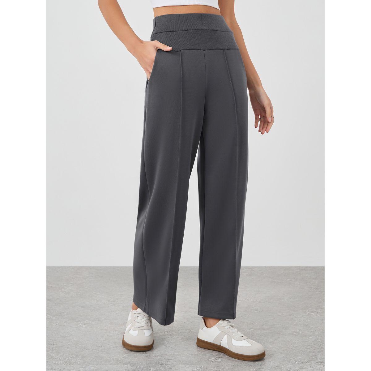 Styli Wide Waistband Joggers with Pintuck Detail-women-clothing-bottoms-joggers-image-2