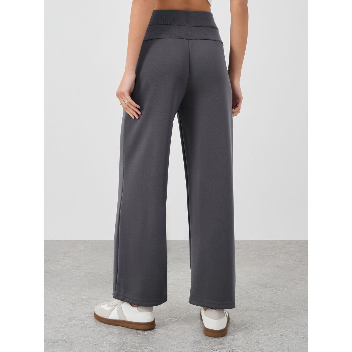 جوغر سادة بقصة أرجل واسعة-women-clothing-bottoms-joggers-image-4