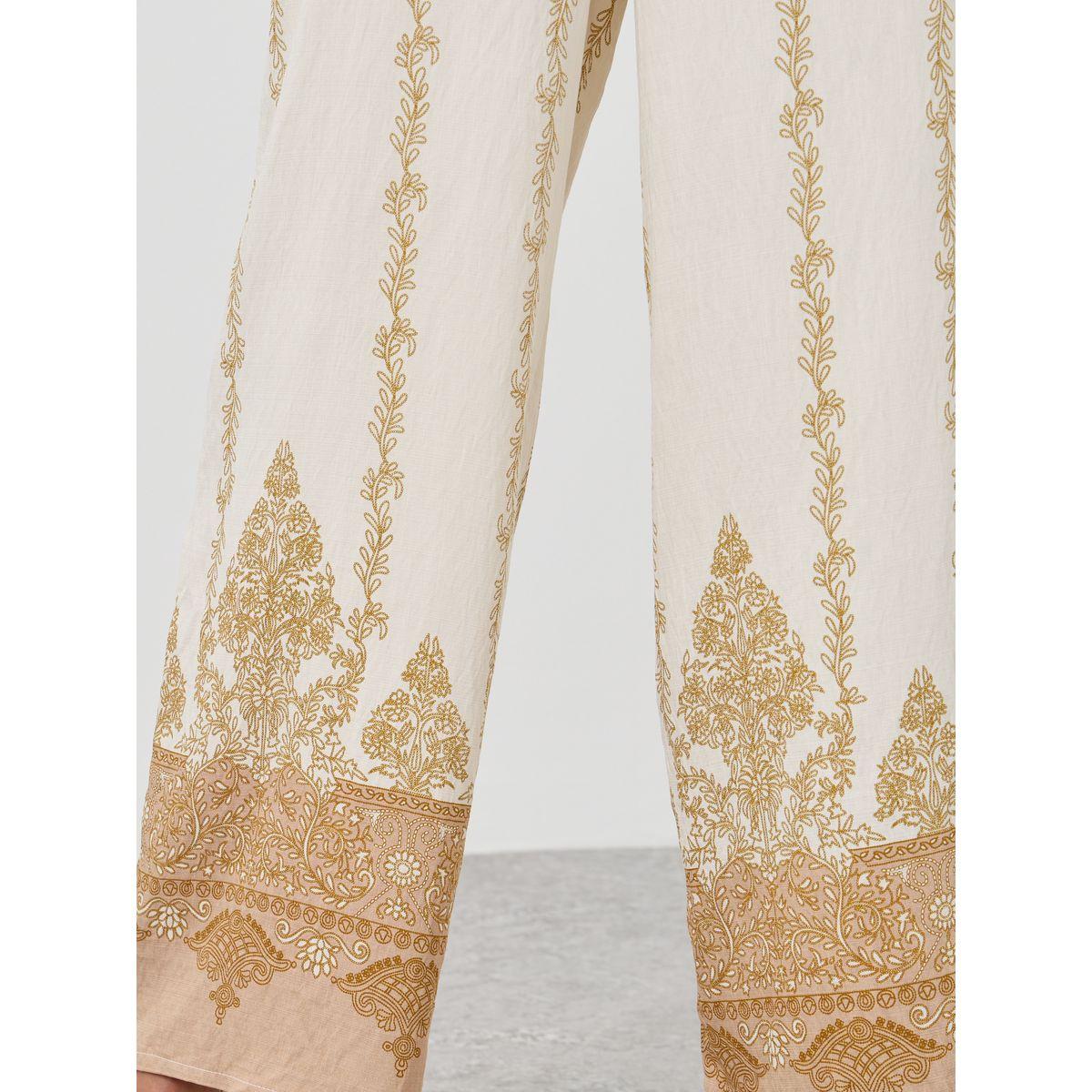 بنطال مُطبع بقصة أرجل واسعة-women-clothing-bottoms-trousers-image-3