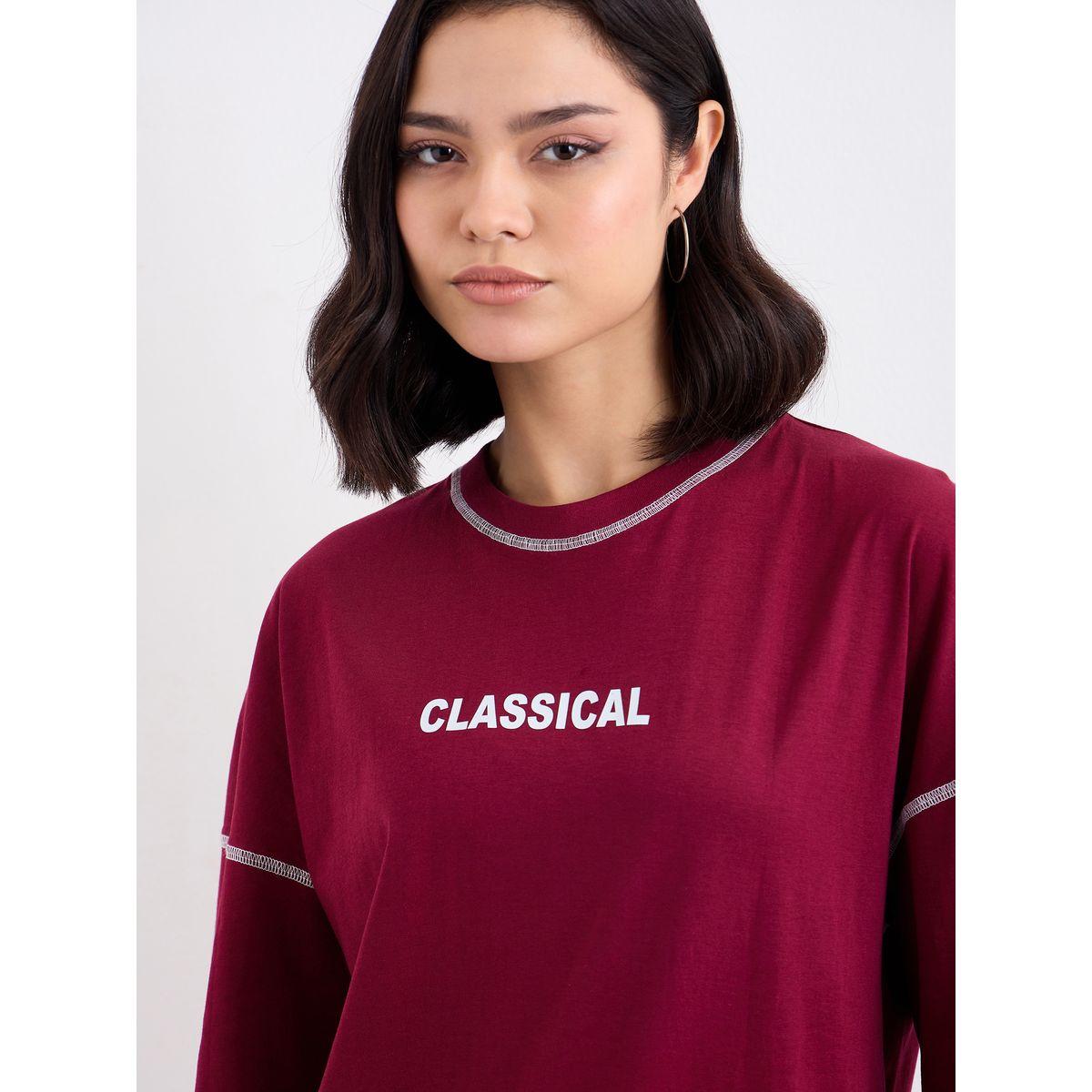 طقم منسق من ليقنز مع تيشيرت فضفاض بأكمام قصيرة-women-clothing-coordsets-image-3