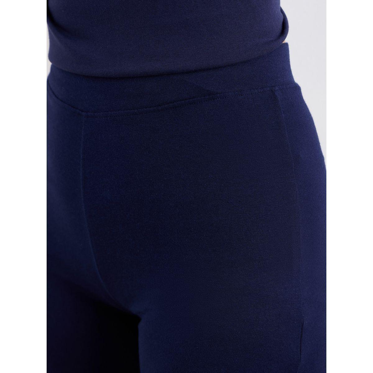 Styli Patch Detail Oversized T-Shirt and Flared Leggings Co-Ords-women-clothing-coordsets-image-6