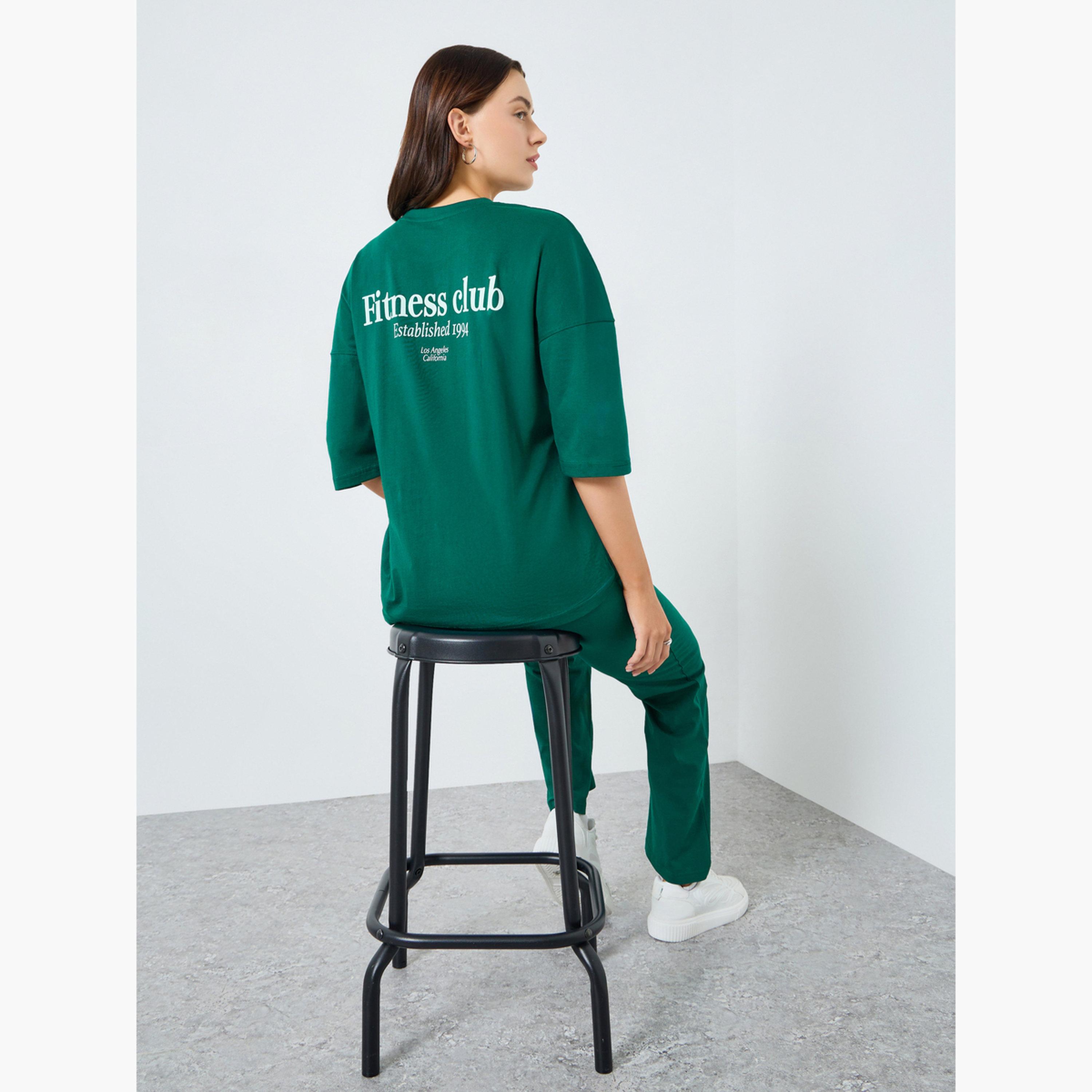 طقم منسق من ليقنز وتيشيرت بأكمام قصيرة-women-clothing-coordsets-image-5