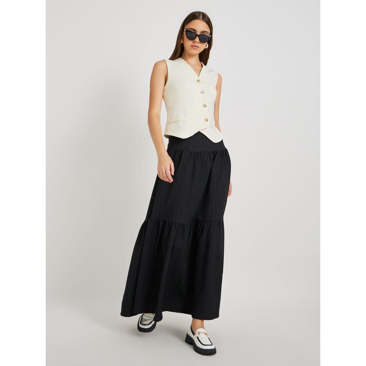 Styli Texture Sleeveless Top with Button Detail-women-clothing-shirtsandblouses-blouses-image-2