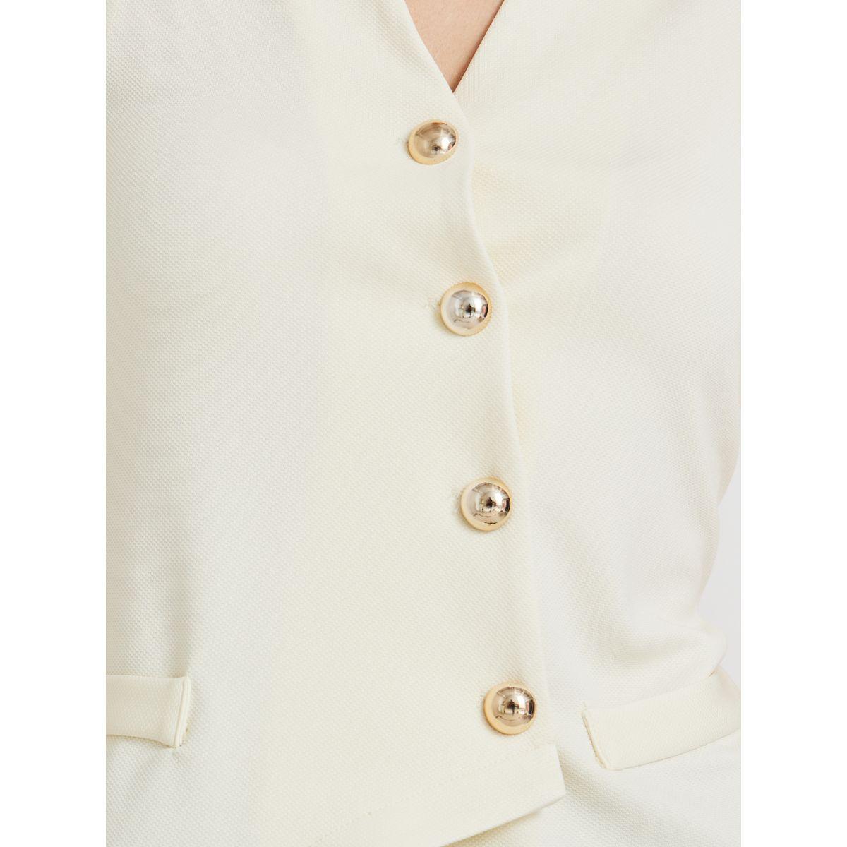 Styli Texture Sleeveless Top with Button Detail-women-clothing-shirtsandblouses-blouses-image-3