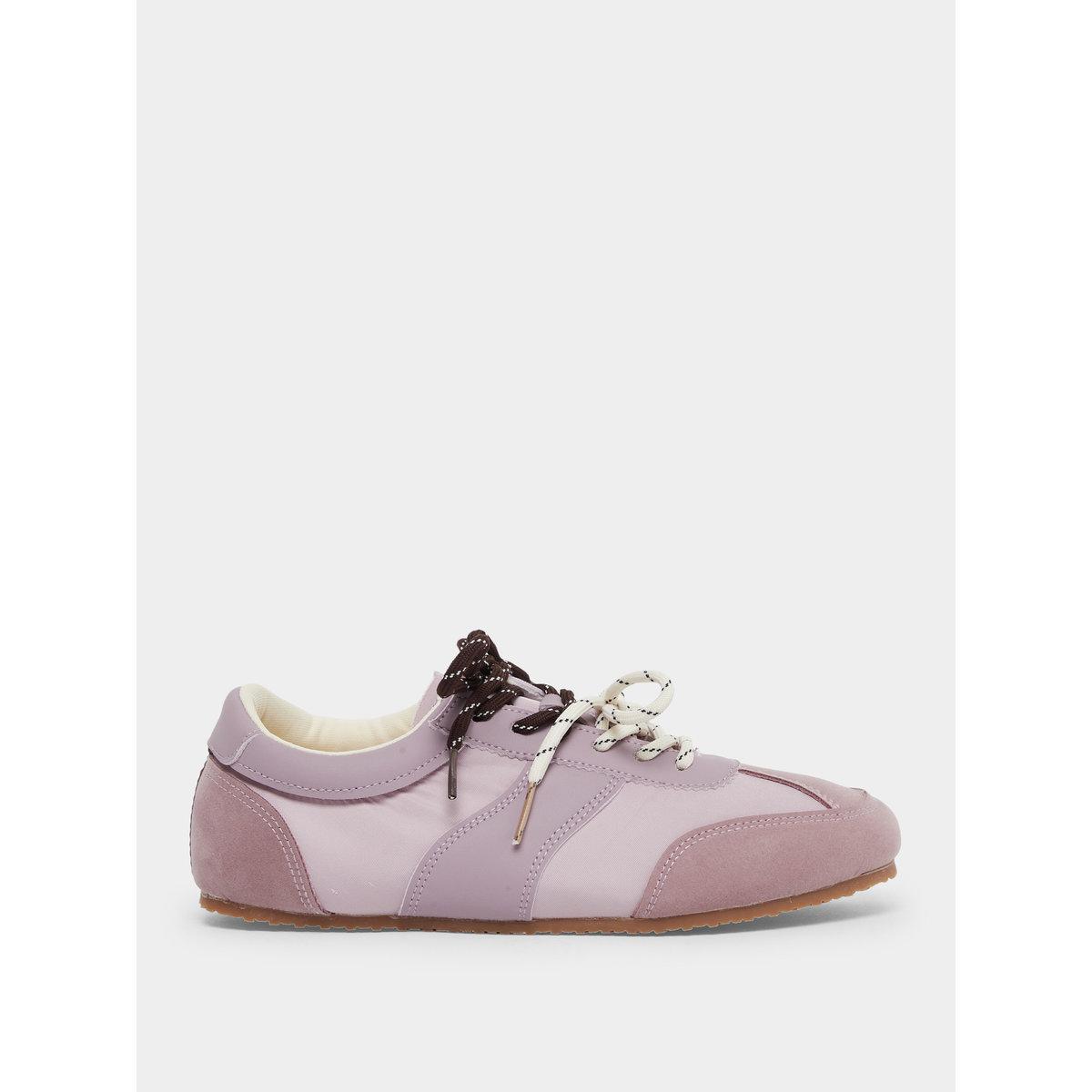 Styli Classic Dual Tone Lace-Up Sneakers-women-shoes-sneakers-image-1