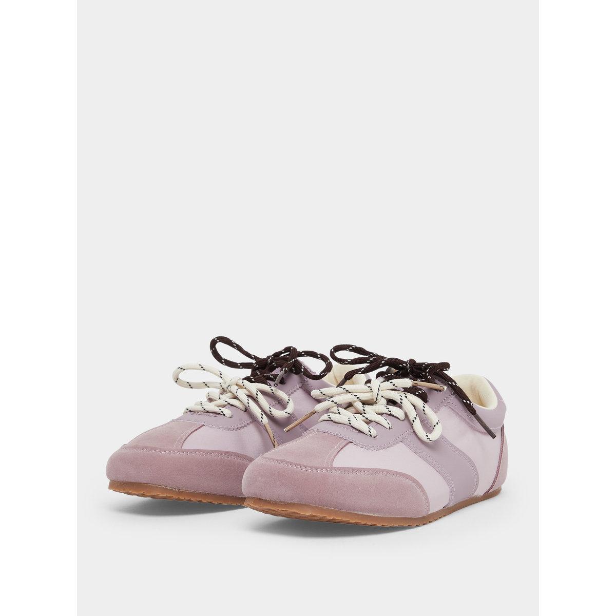 Styli Classic Dual Tone Lace-Up Sneakers-women-shoes-sneakers-image-2