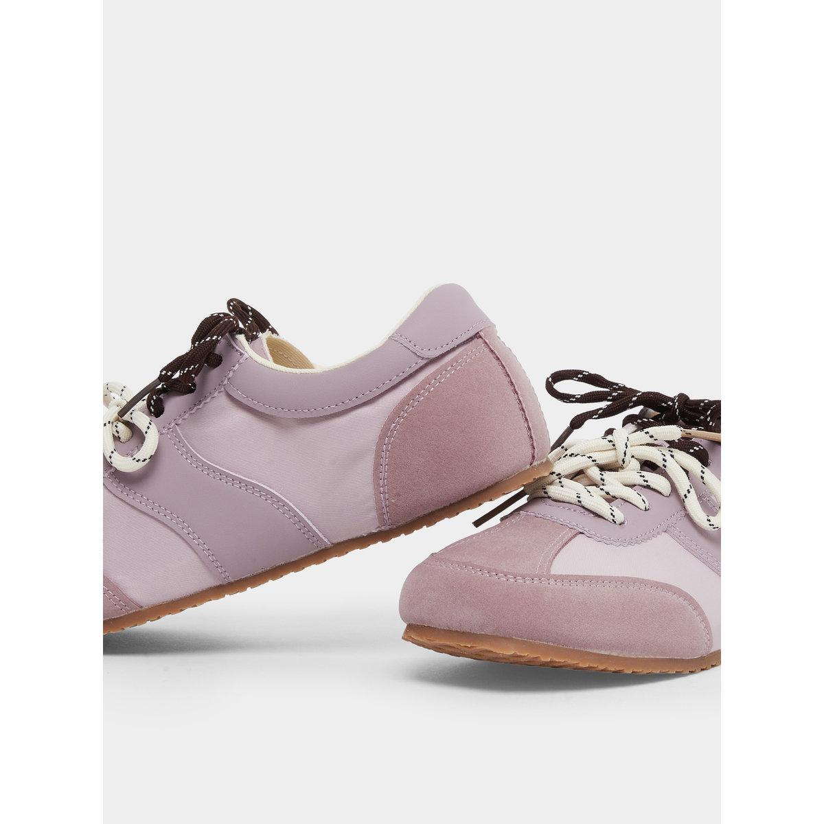Styli Classic Dual Tone Lace-Up Sneakers-women-shoes-sneakers-image-3