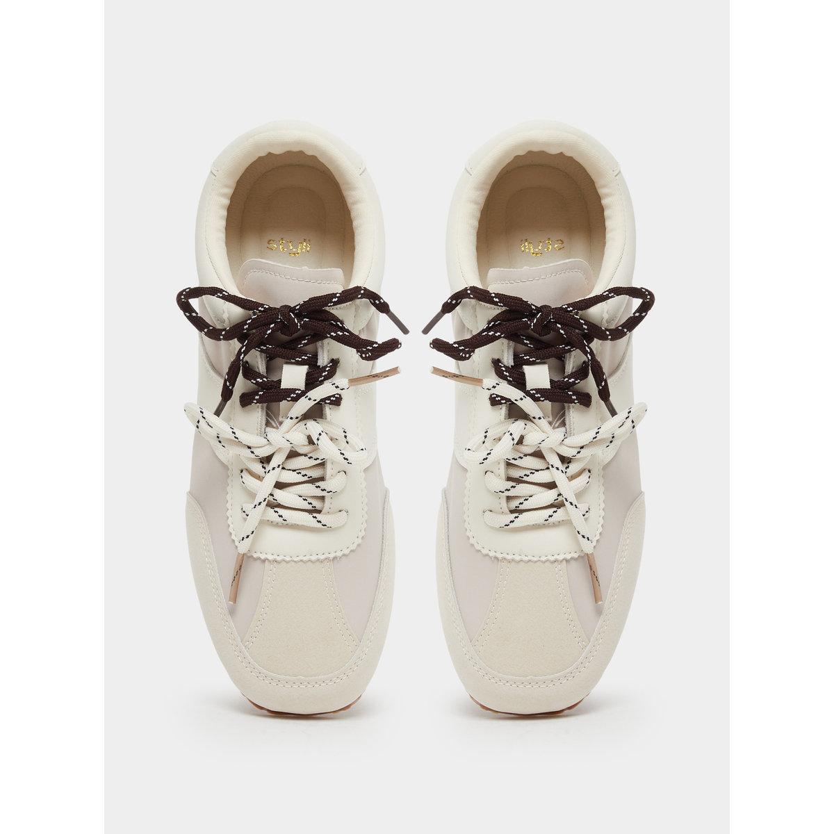 فستان طويل أخضر ناعم بأكمام كيب وطيات عنق-women-shoes-sneakers-image-5