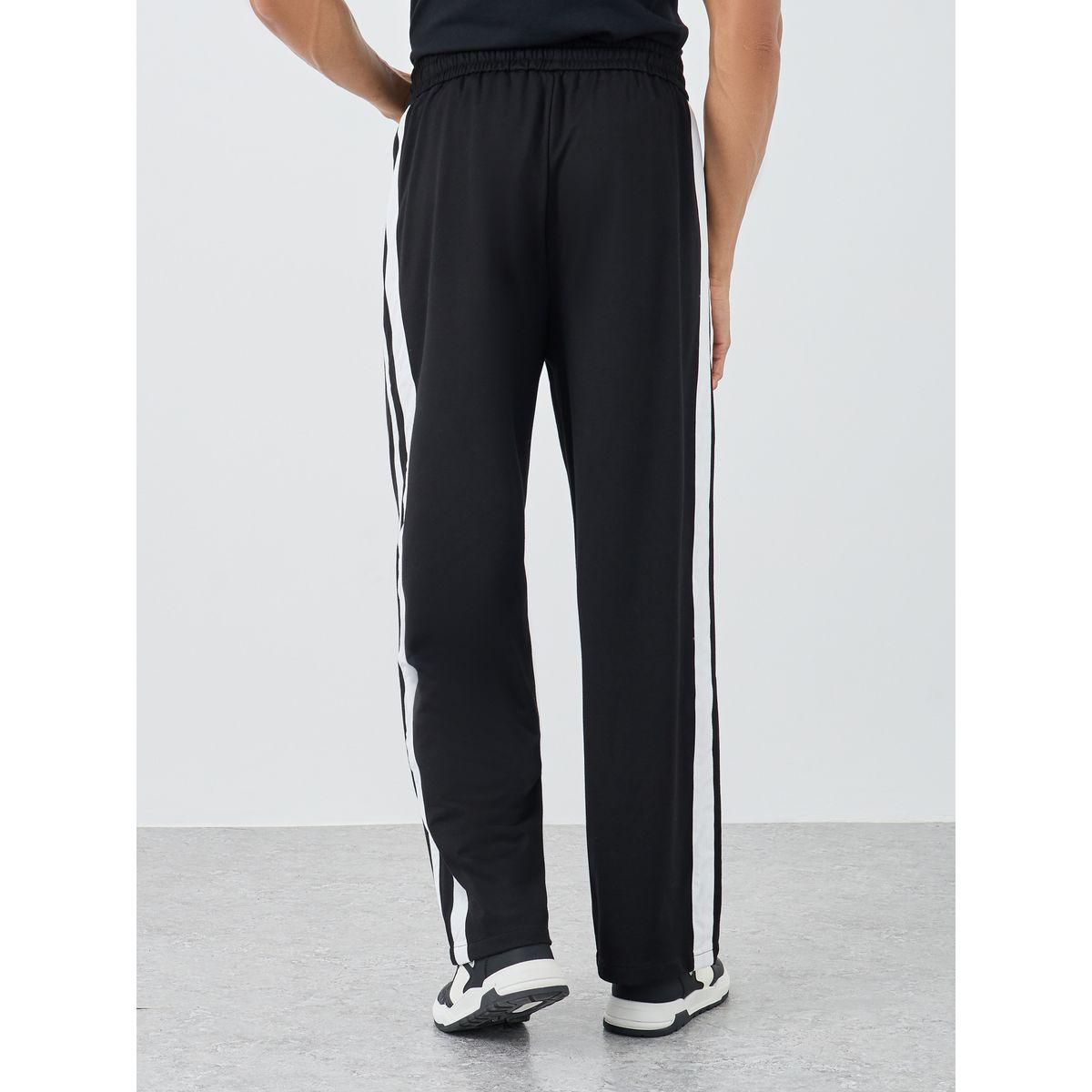 Styli Oversized Open Hem Joggers with Side Piping Detail-men-clothing-bottoms-joggers-image-4