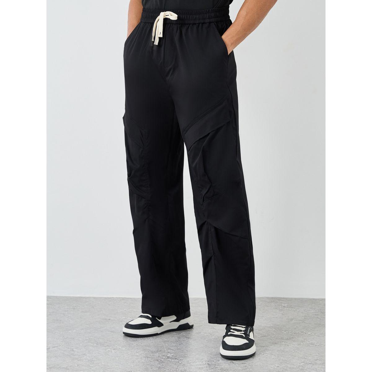 جوغر كارجو فضفاض مع أربطة مُتباينة-men-clothing-bottoms-joggers-image-1