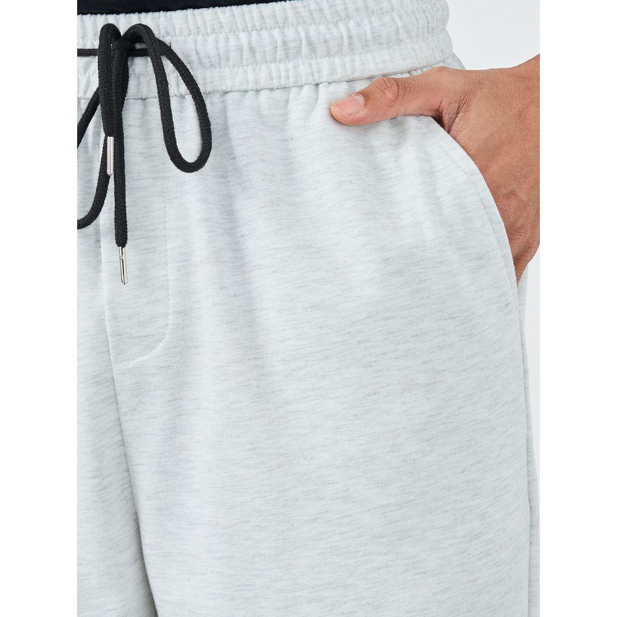Styli Oversized Open Hem Joggers with Placement Print Detail-men-clothing-bottoms-joggers-image-3