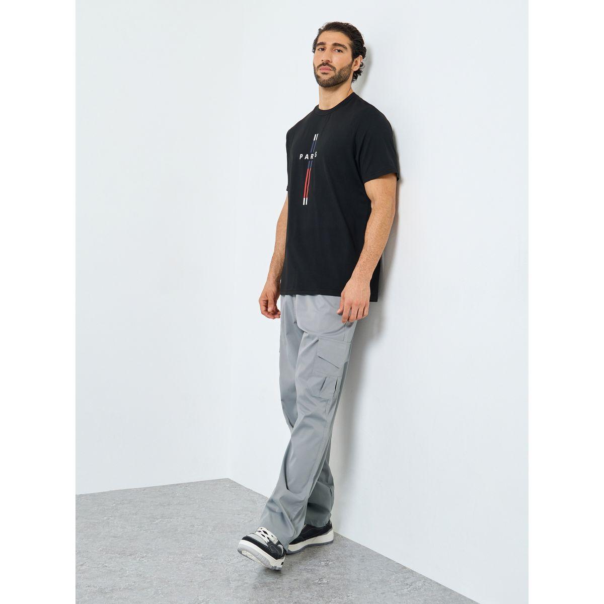 Styli Woven Straight Fit Cargo Joggers-men-clothing-bottoms-joggers-image-2