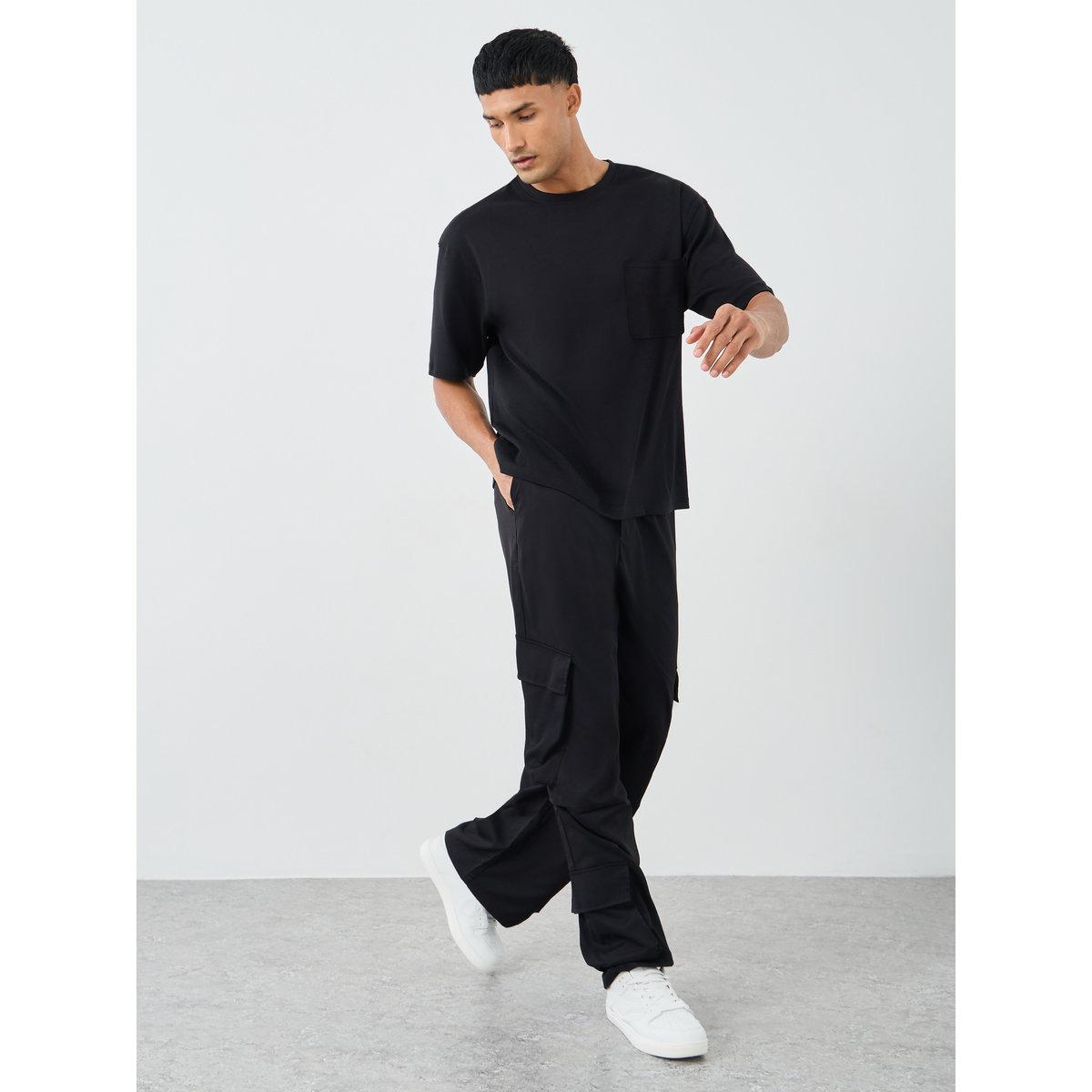 Styli Woven Oversized Double Cargo Pocket Joggers-men-clothing-bottoms-joggers-image-2