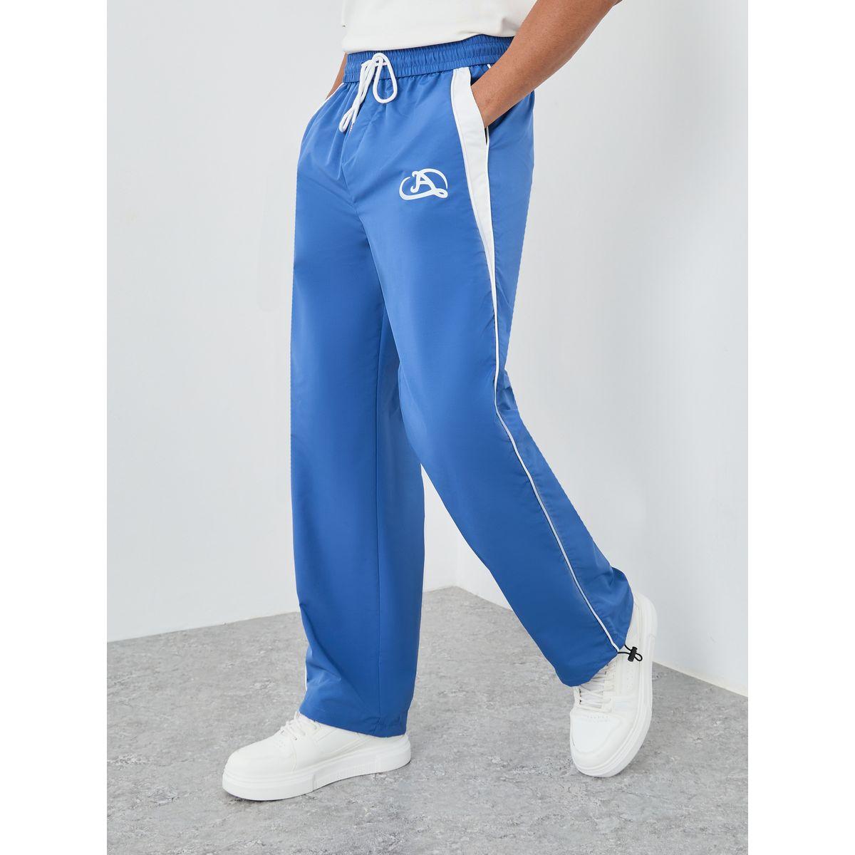 جوغر فضفاض مع تفاصيل أنبوب جانبي-men-clothing-bottoms-joggers-image-1