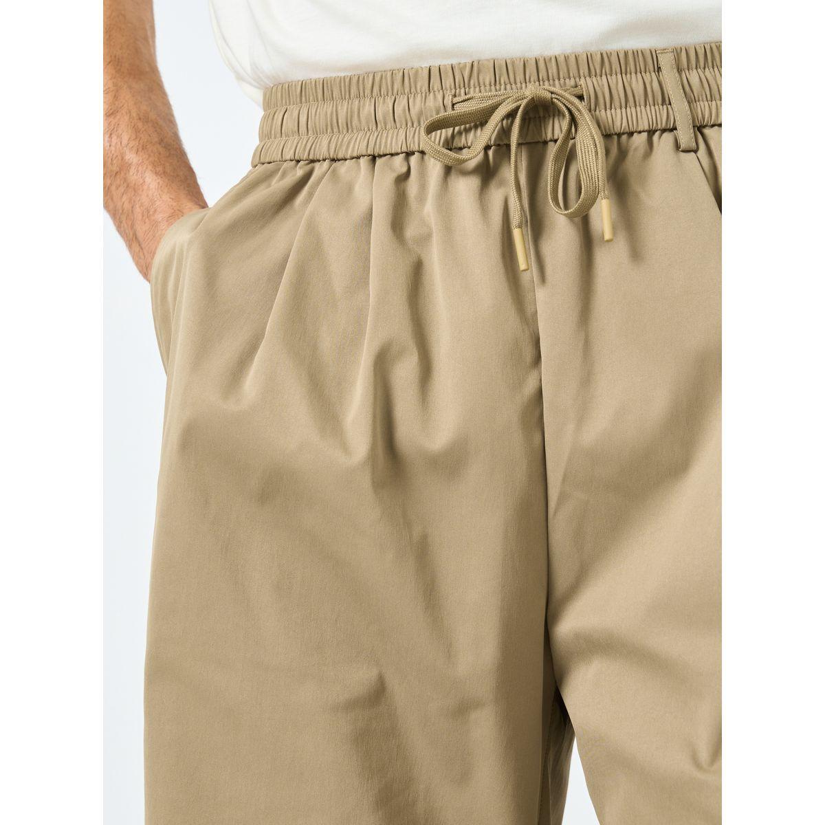Styli Woven Oversized Fit Open Hem Joggers with Adjustable Loop-men-clothing-bottoms-joggers-image-3