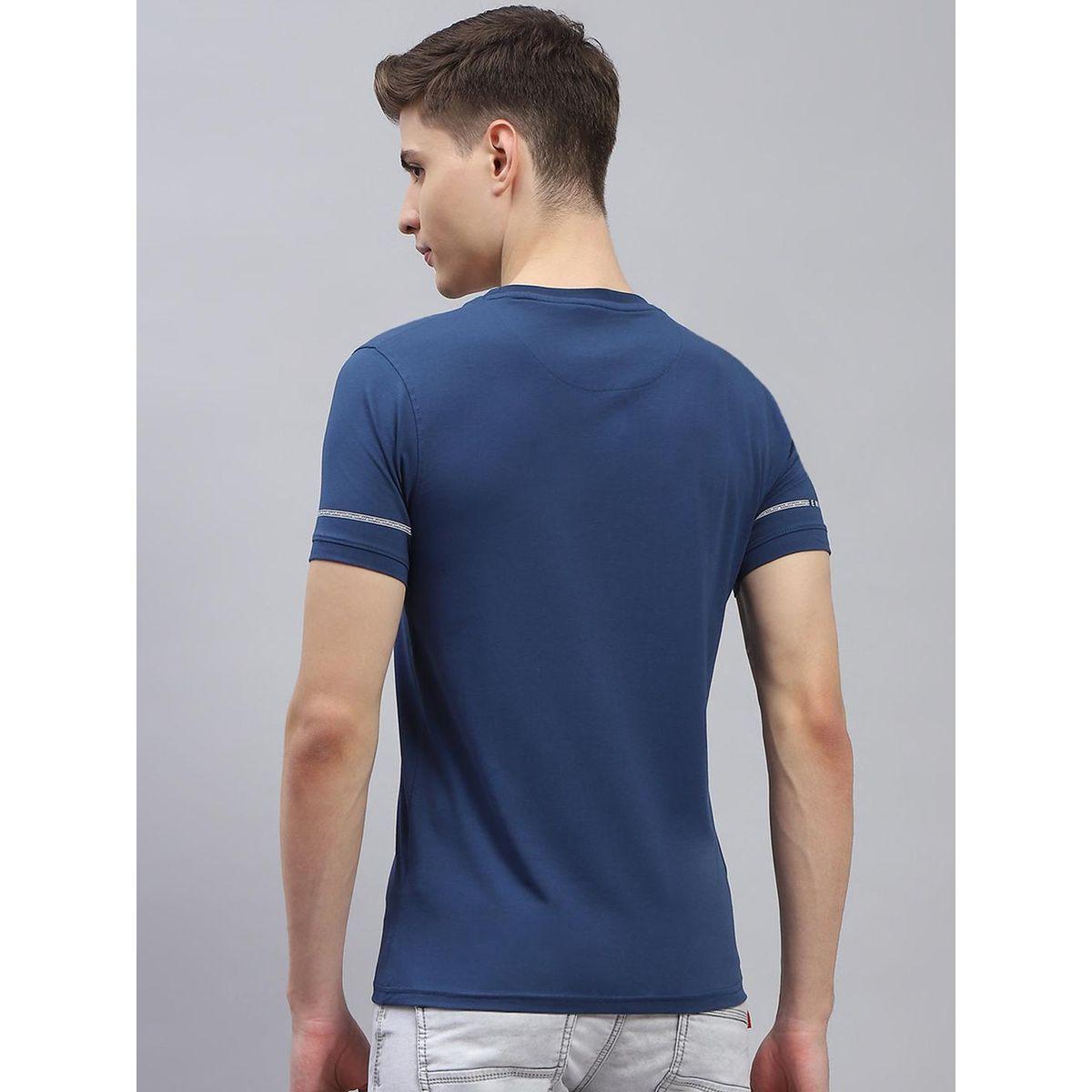 تيشيرت بقصة عادية وطبعة جرافيك مع ياقة دائرية-men-clothing-tshirtsandpolos-tshirts-image-4