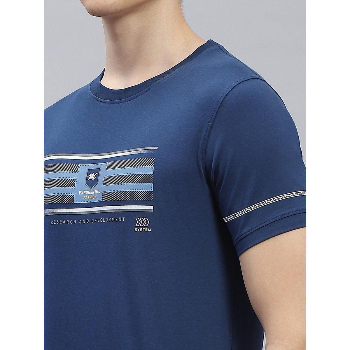 تيشيرت بقصة عادية وطبعة جرافيك مع ياقة دائرية-men-clothing-tshirtsandpolos-tshirts-image-6