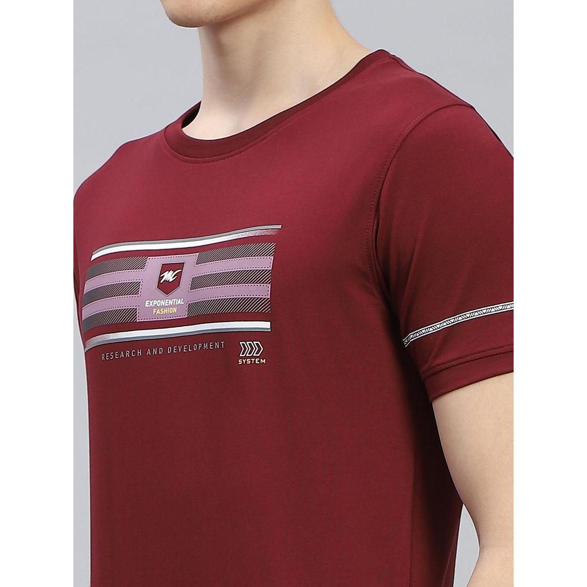 تيشيرت بقصة عادية وطبعة جرافيك مع ياقة دائرية-men-clothing-tshirtsandpolos-tshirts-image-6