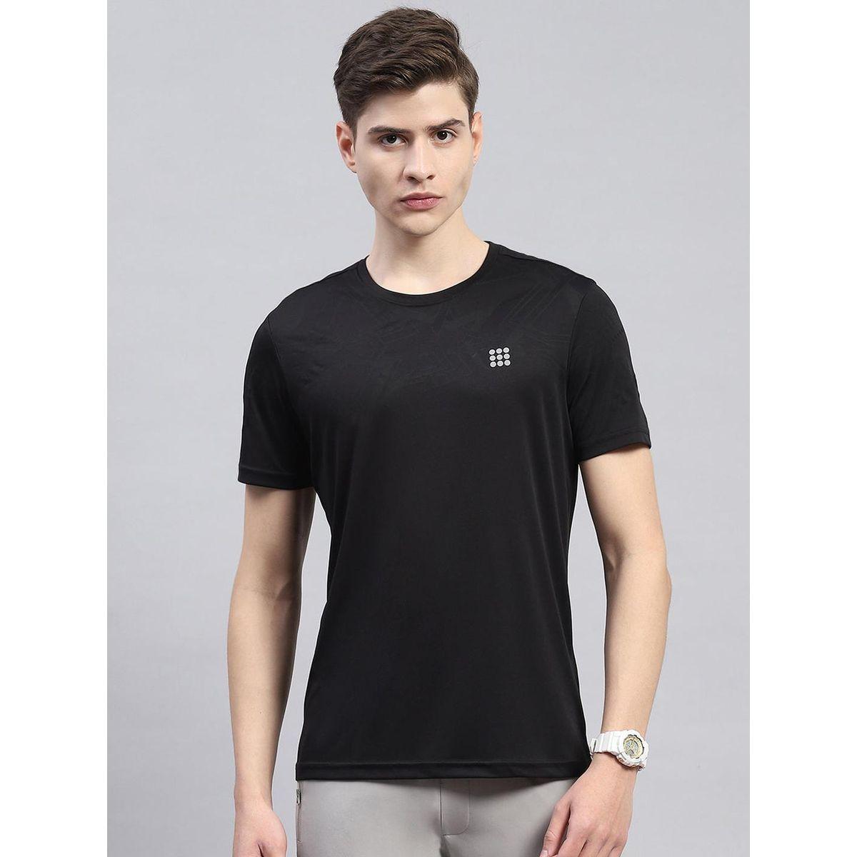 تيشيرت سادة بقصة عادية وأكمام قصيرة-men-clothing-tshirtsandpolos-tshirts-image-1