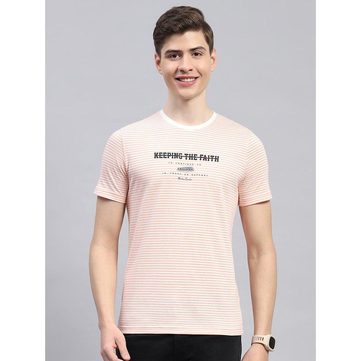 Monte Carlo X Styli Slogan Printed Round Neck Regular Fit T-Shirt-men-clothing-tshirtsandpolos-tshirts-image-1