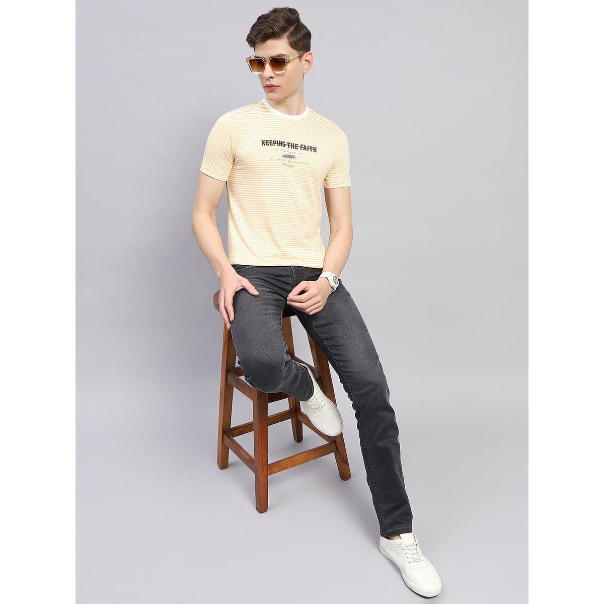 Monte Carlo X Styli Slogan Printed Round Neck Regular Fit T-Shirt-men-clothing-tshirtsandpolos-tshirts-image-5