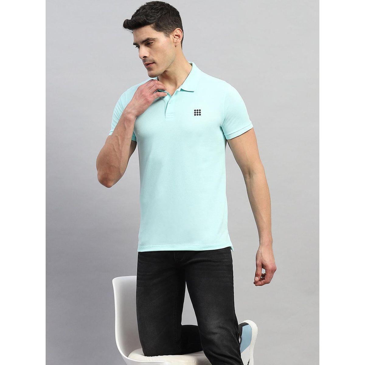 تيشيرت بولو سادة بقصة عادية وأكمام قصيرة-men-clothing-tshirtsandpolos-tshirts-image-6