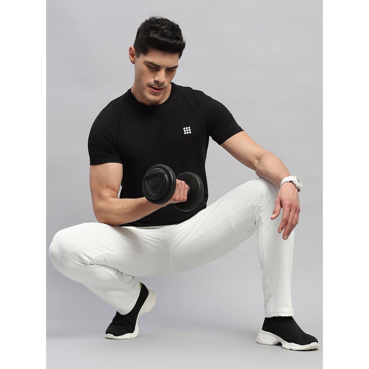 تيشيرت سادة بقصة عادية وأكمام قصيرة-men-clothing-tshirtsandpolos-tshirts-image-5