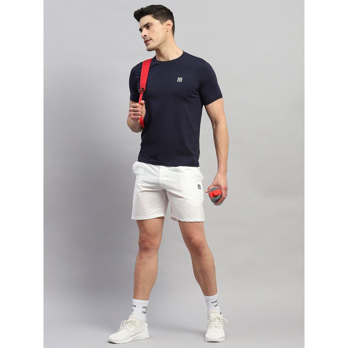 تيشيرت سادة بقصة عادية وأكمام قصيرة-men-clothing-tshirtsandpolos-tshirts-image-5