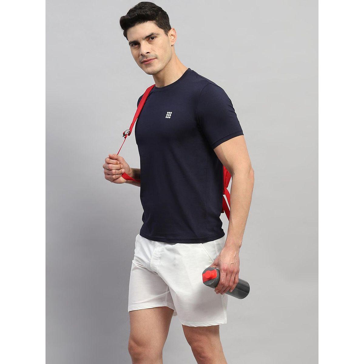 تيشيرت سادة بقصة عادية وأكمام قصيرة-men-clothing-tshirtsandpolos-tshirts-image-6