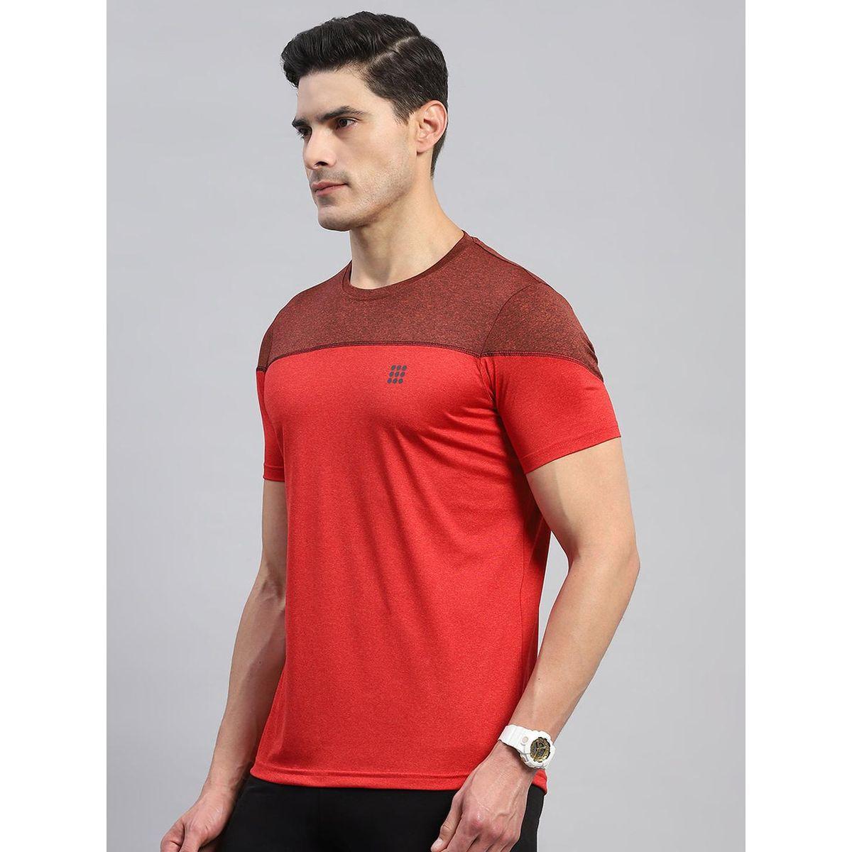تيشيرت بنمط كتل الالوان وأكمام قصيرة-men-clothing-tshirtsandpolos-tshirts-image-2