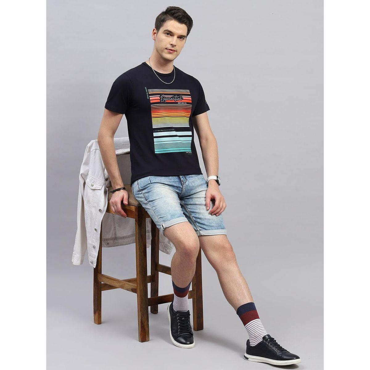 Monte Carlo X Styli Graphic Printed Short Sleeve Regular Fit T-Shirt-men-clothing-tshirtsandpolos-tshirts-image-5