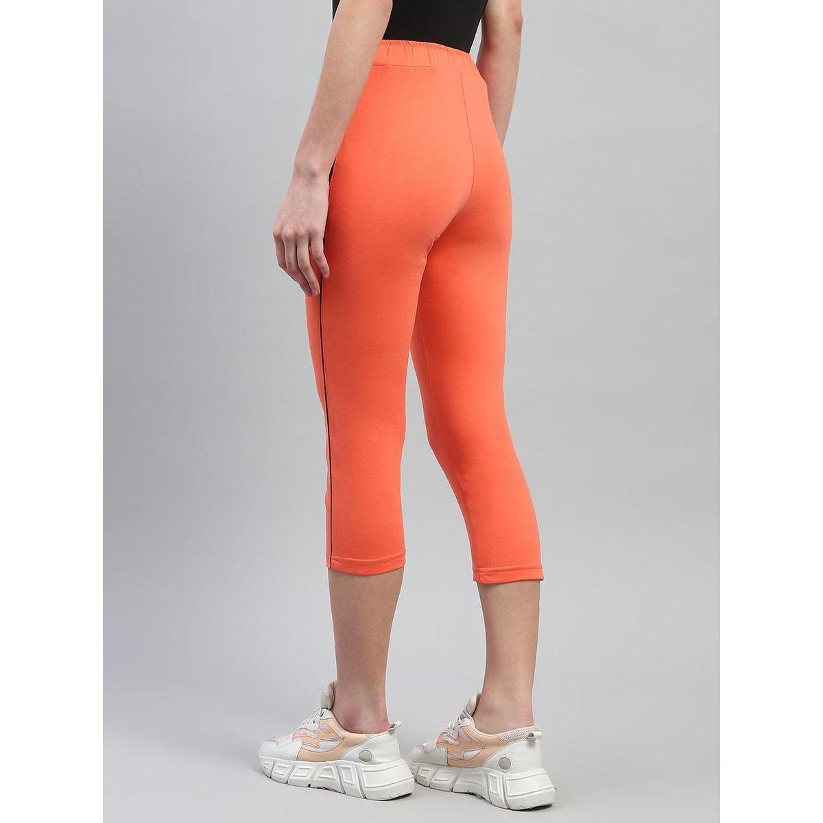 بنطال كابري سادة بقصة عادية ورباط خصر-women-clothing-bottoms-shorts-image-3