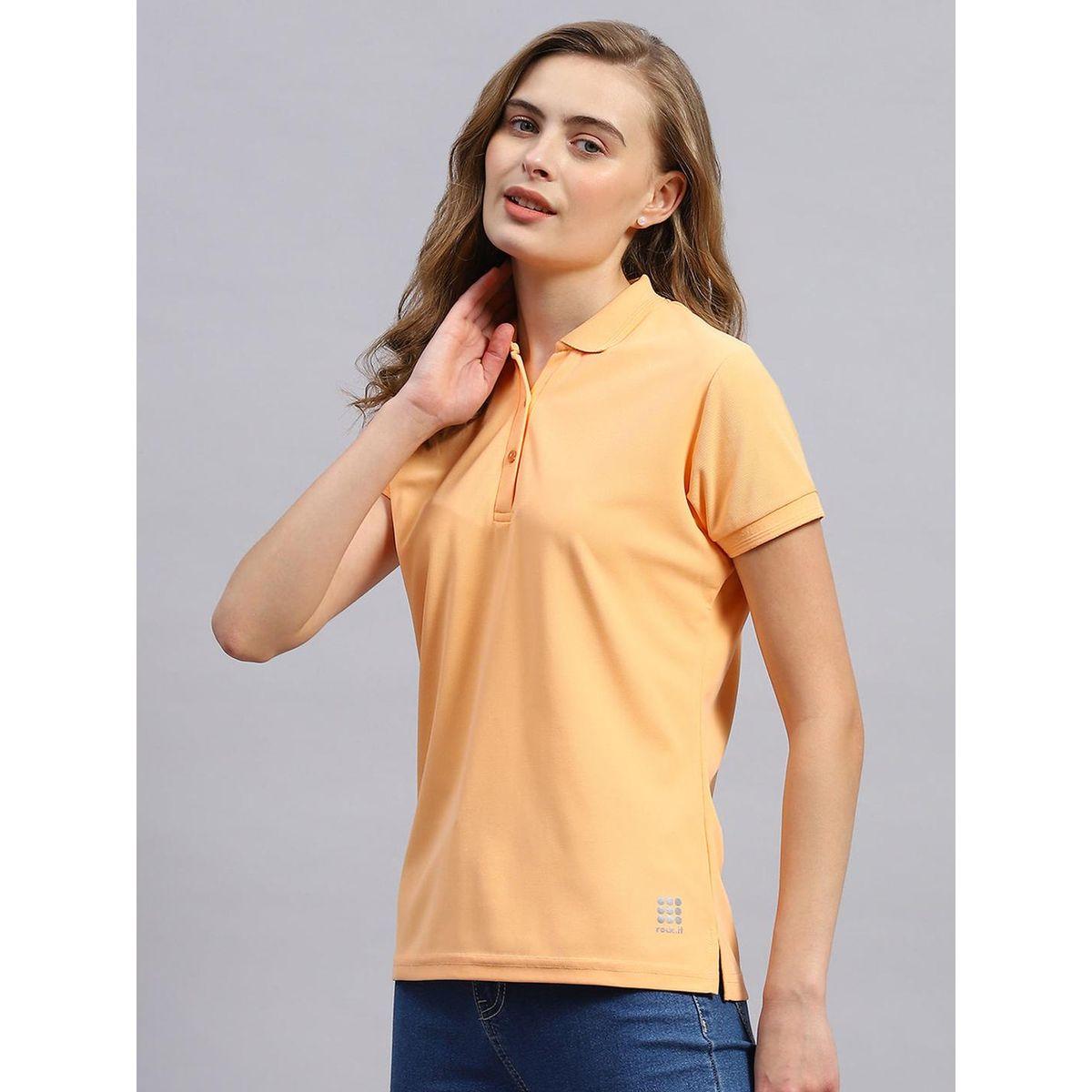 Rock.it X Styli Solid Short Sleeve Regular Fit Polo T-Shirt-women-clothing-tshirts-image-2