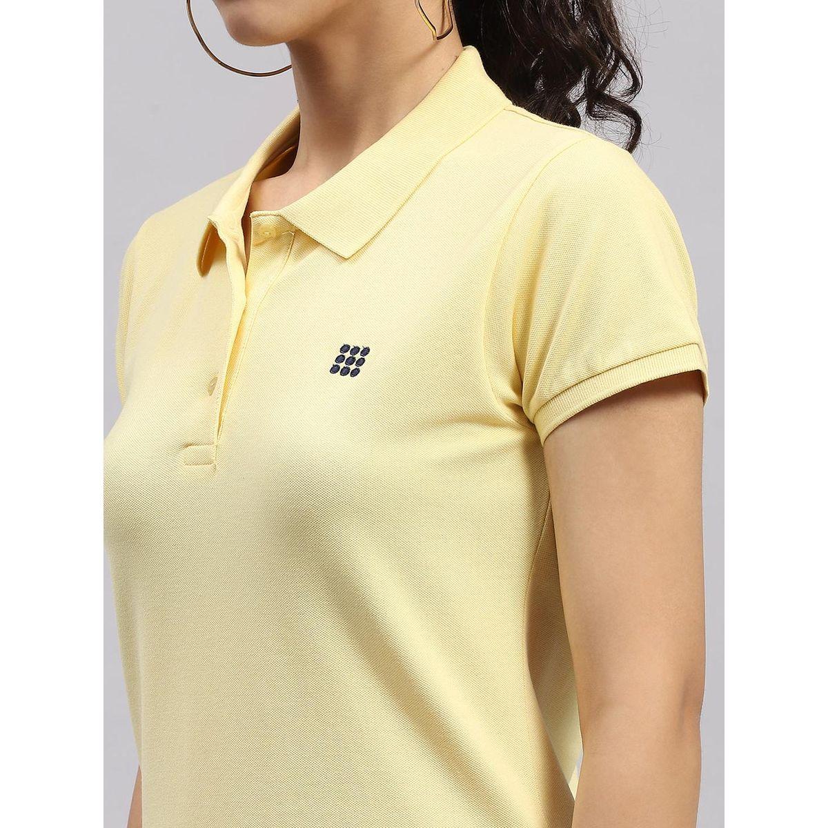 تيشيرت بولو سادة بأكمام قصيرة-women-clothing-tshirts-image-6