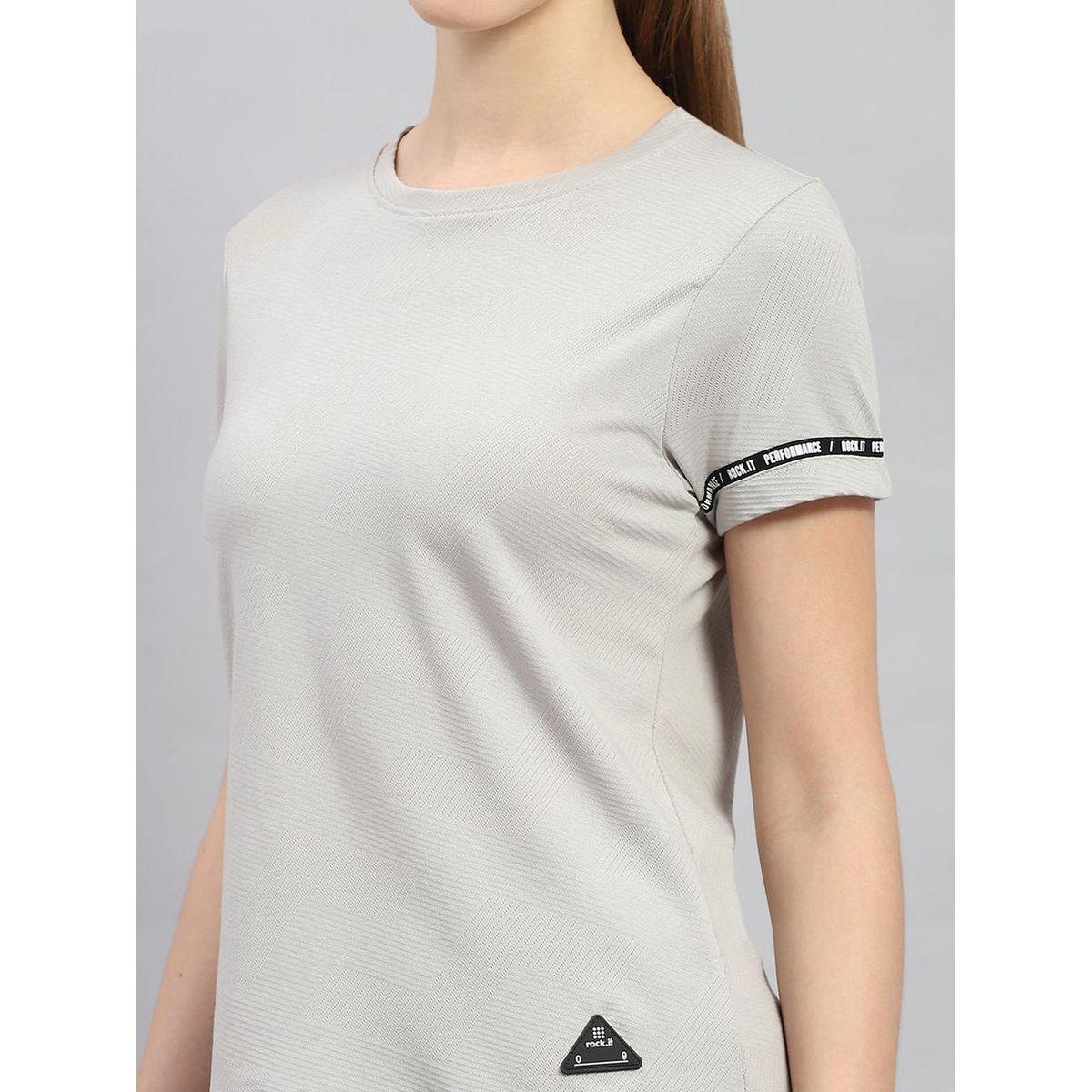 بلوزة سادة بياقة دائرية وأكمام قصيرة-women-clothing-tshirts-image-6