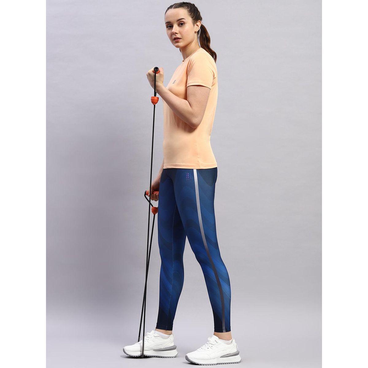 Rock.it X Styli Women Peach Solid Round Neck Short Sleeve Top-women-clothing-tshirts-image-5
