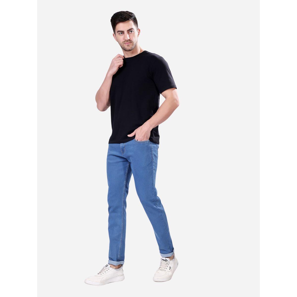 Stylox Mid Rise Plain Slim Fit Jeans-men-clothing-bottoms-jeans-image-2