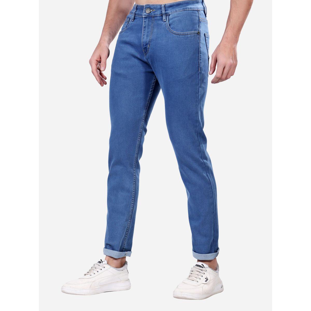 Stylox Mid Rise Plain Slim Fit Jeans-men-clothing-bottoms-jeans-image-3