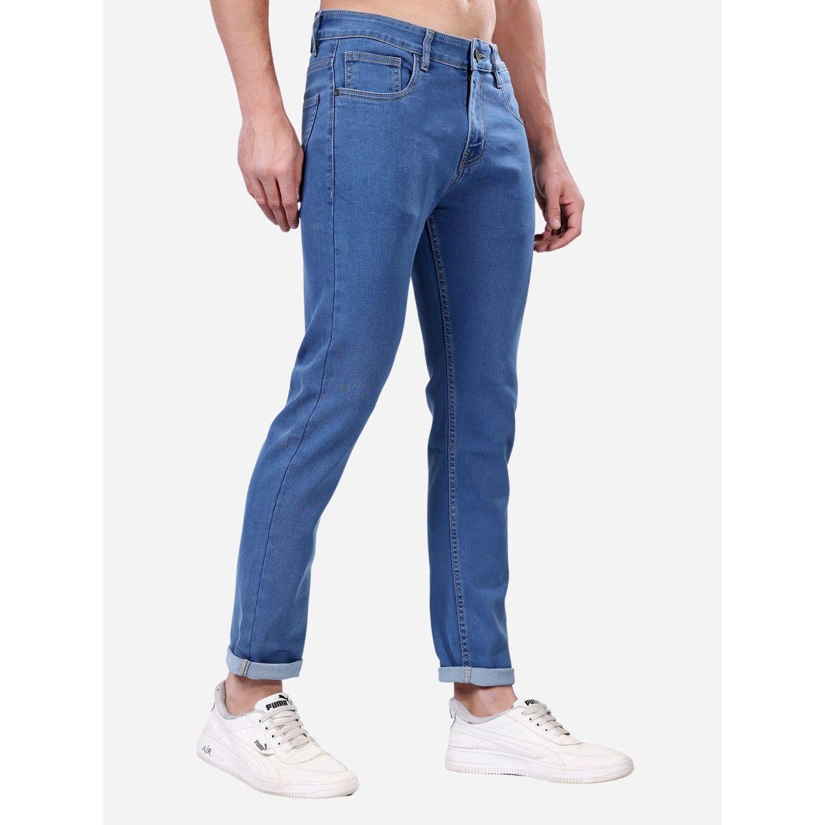 Stylox Mid Rise Plain Slim Fit Jeans-men-clothing-bottoms-jeans-image-4