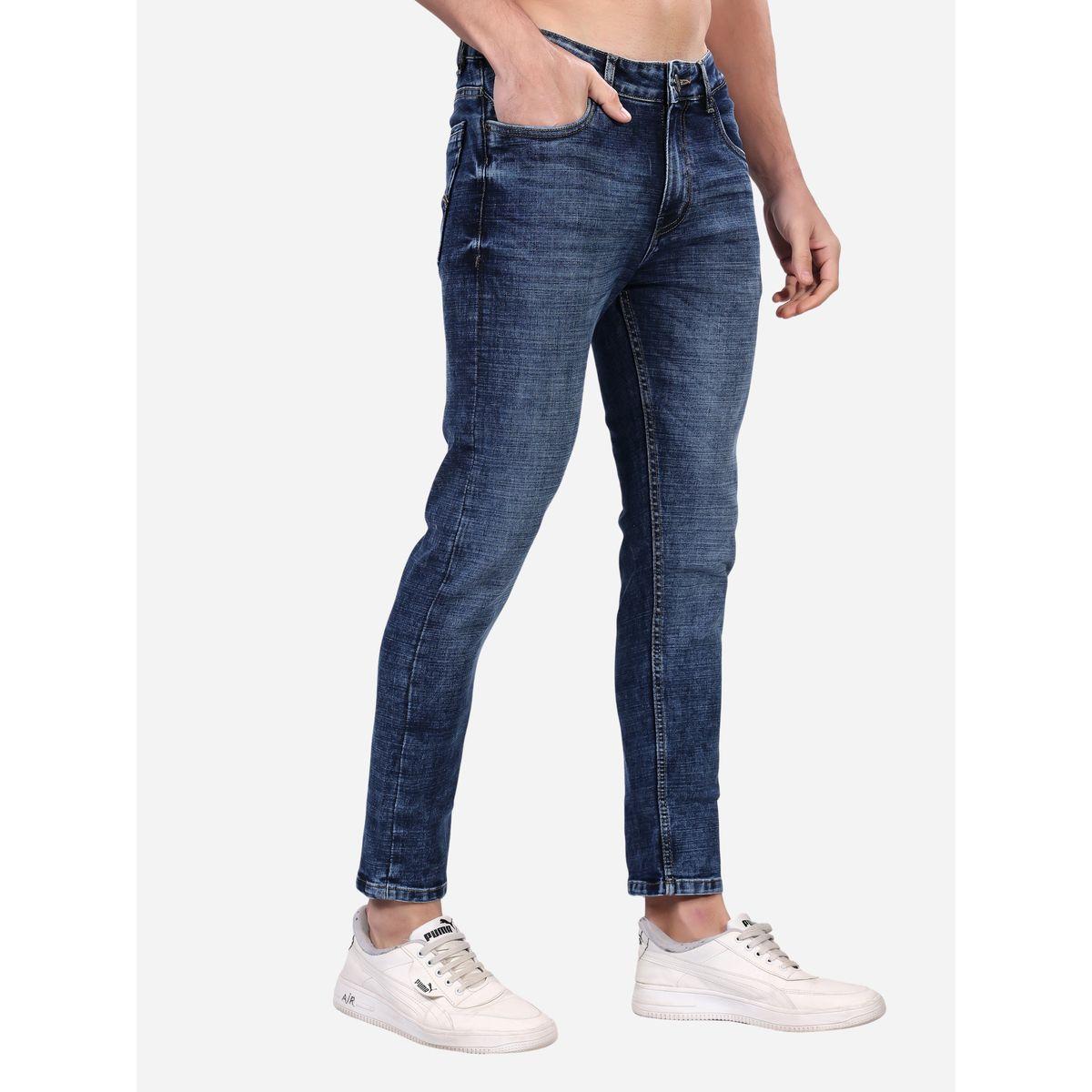Stylox Mid Rise Whiskered Ankle Fit Jeans-men-clothing-bottoms-jeans-image-4