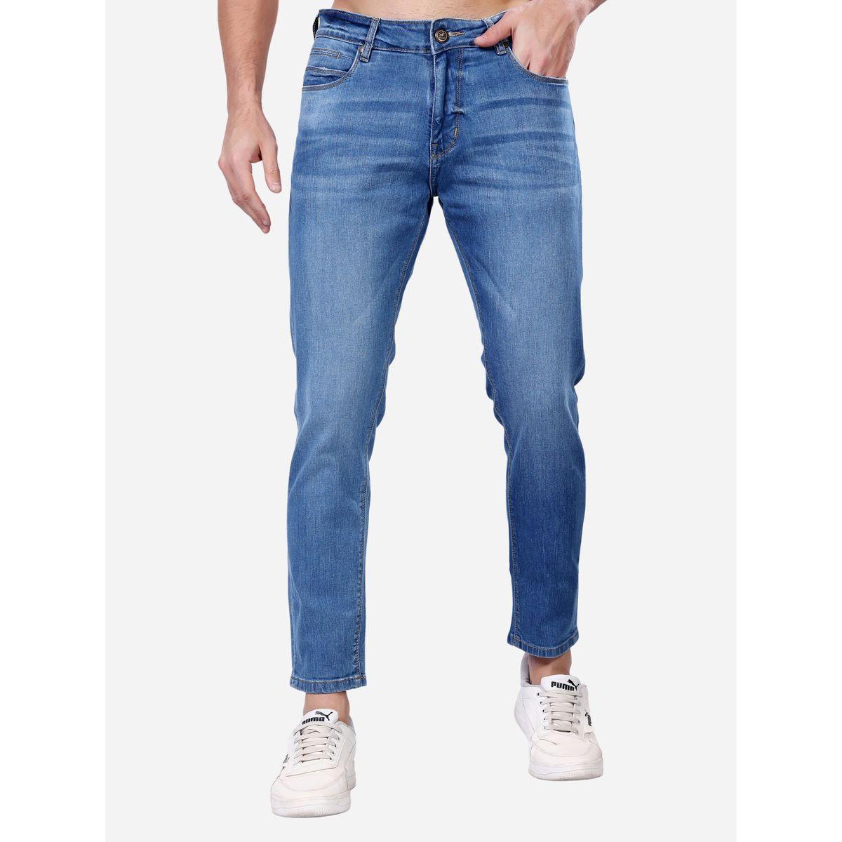 Stylox Mid Rise Whiskered Ankle Fit Jeans-men-clothing-bottoms-jeans-image-1